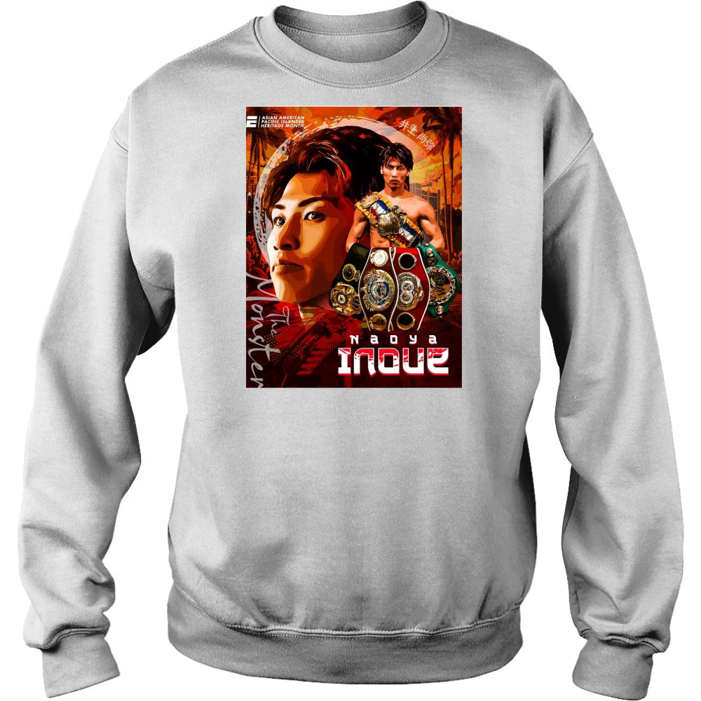 Naoya Inoue The Monster Asian American Pacific Islander Heritage Month Art t-shirt Hoodie