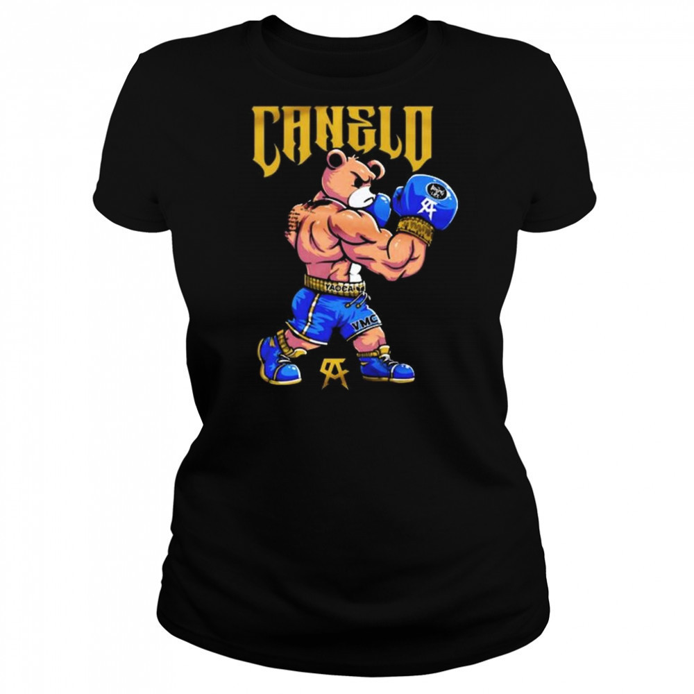 New Canelo Alvarez Punk II Boxer Painting t-shirt Women's T-shirt