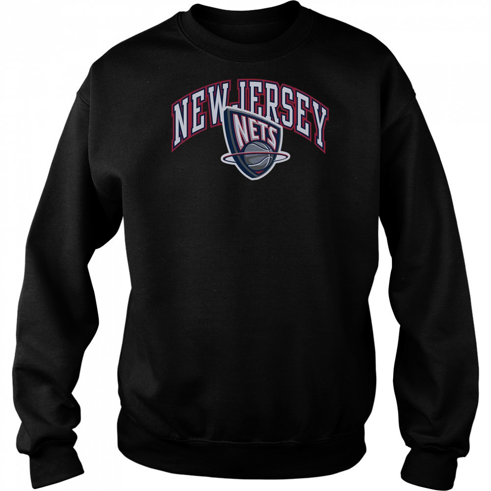 New Jersey Nets Logo T-Shirt Hoodie