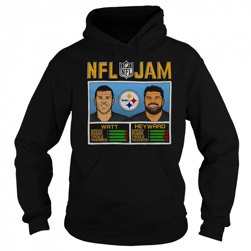 NFL Jam Steelers Watt And Heyward T-Shirt Sweatshirt