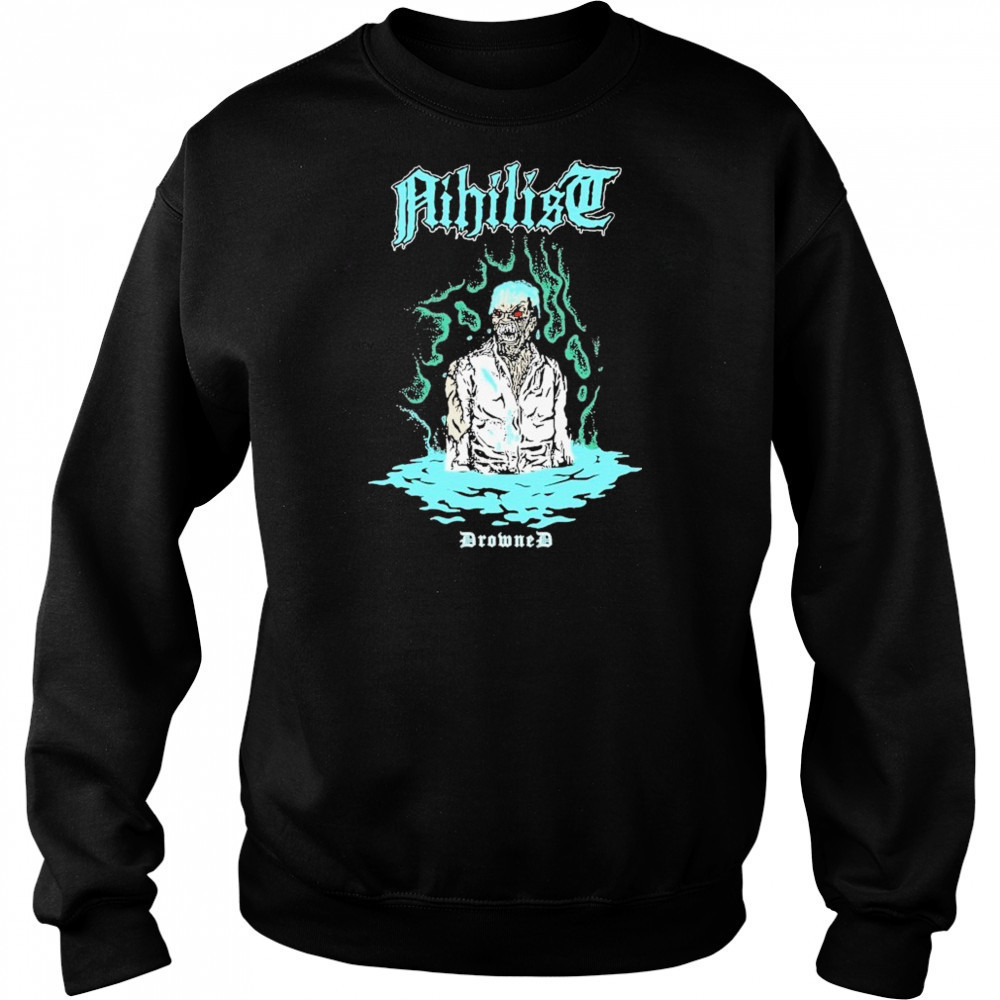 Nihilist Drowned T-shirt Hoodie