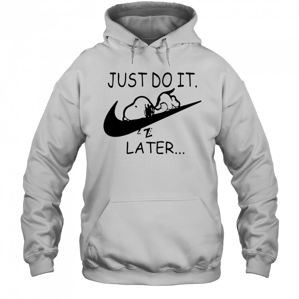 Nike Snoopy Just Do It Later Hoodie