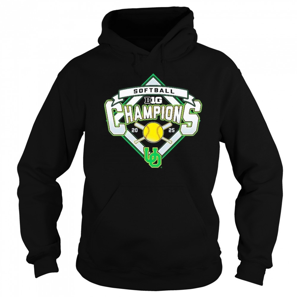 Oregon Ducks 2025 B1G Big Ten Softball Regular Season Champions t-shirt Sweatshirt