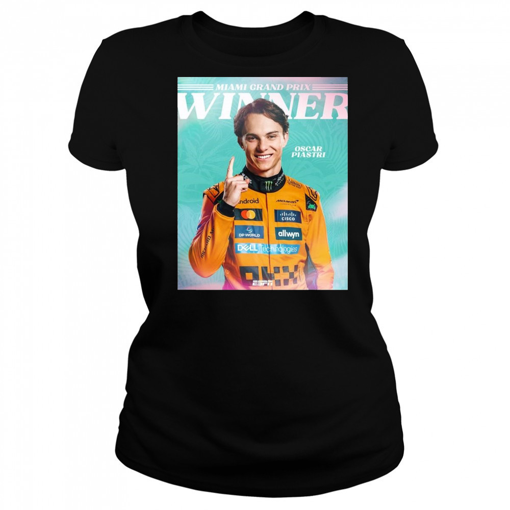 Oscar Piastri Is Victorious In Miami Grand Prix Winner 2025 t-shirt Women's T-shirt