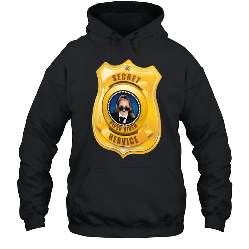 Piper Niven Secret Hervice Badge WWE 2025 t-shirt Hoodie
