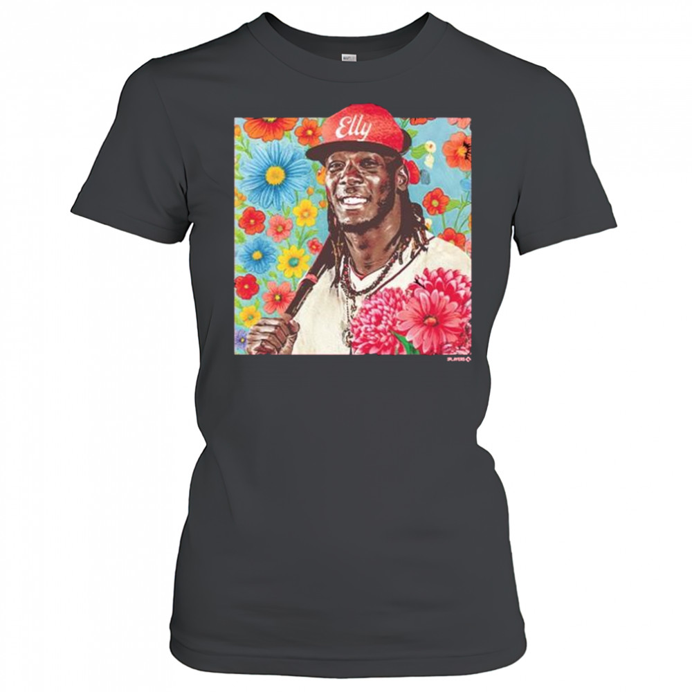 Pocket Full of Elly – Elly De La Cruz Floral Design Cincinnati Reds t-shirt Women's T-shirt