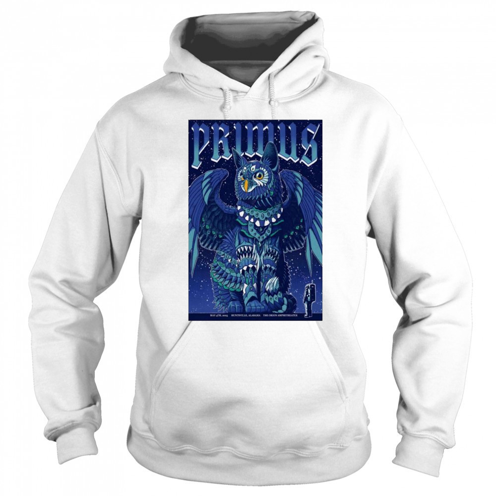 Primus The Orion Amphitheater May 4th 2025 Huntsville AL Tour t-shirt Sweatshirt