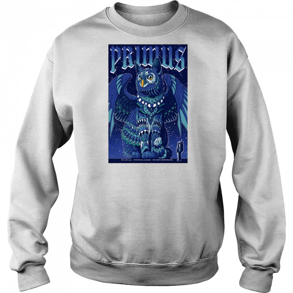 Primus The Orion Amphitheater May 4th 2025 Huntsville AL Tour t-shirt Hoodie