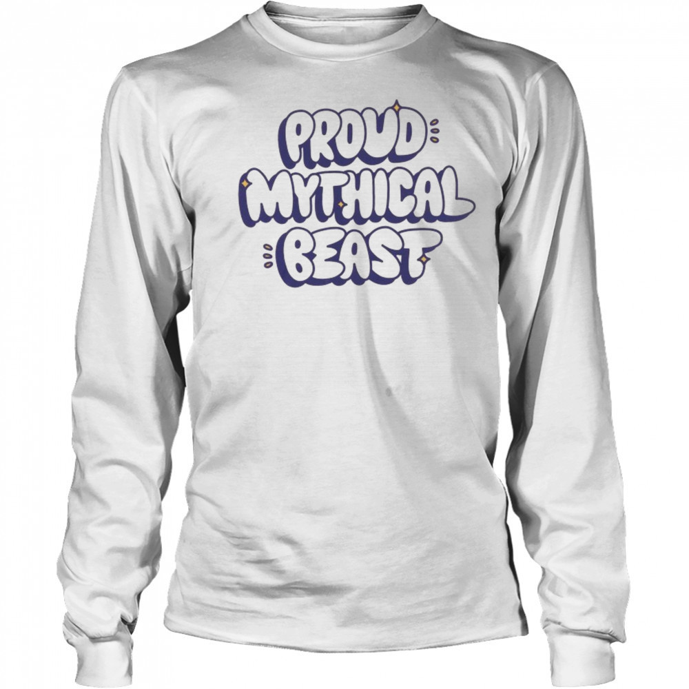 Proud Mythical Beast T-shirt Long Sleeved