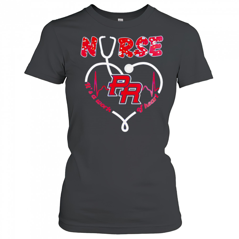 Puerto Rico x Nurse Appreciation 2025 Baseball shirt Women's T-shirt