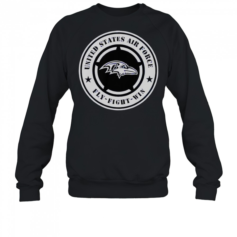 Ravens United States Air Force Military Appreciation Night T-Shirt Sweatshirt