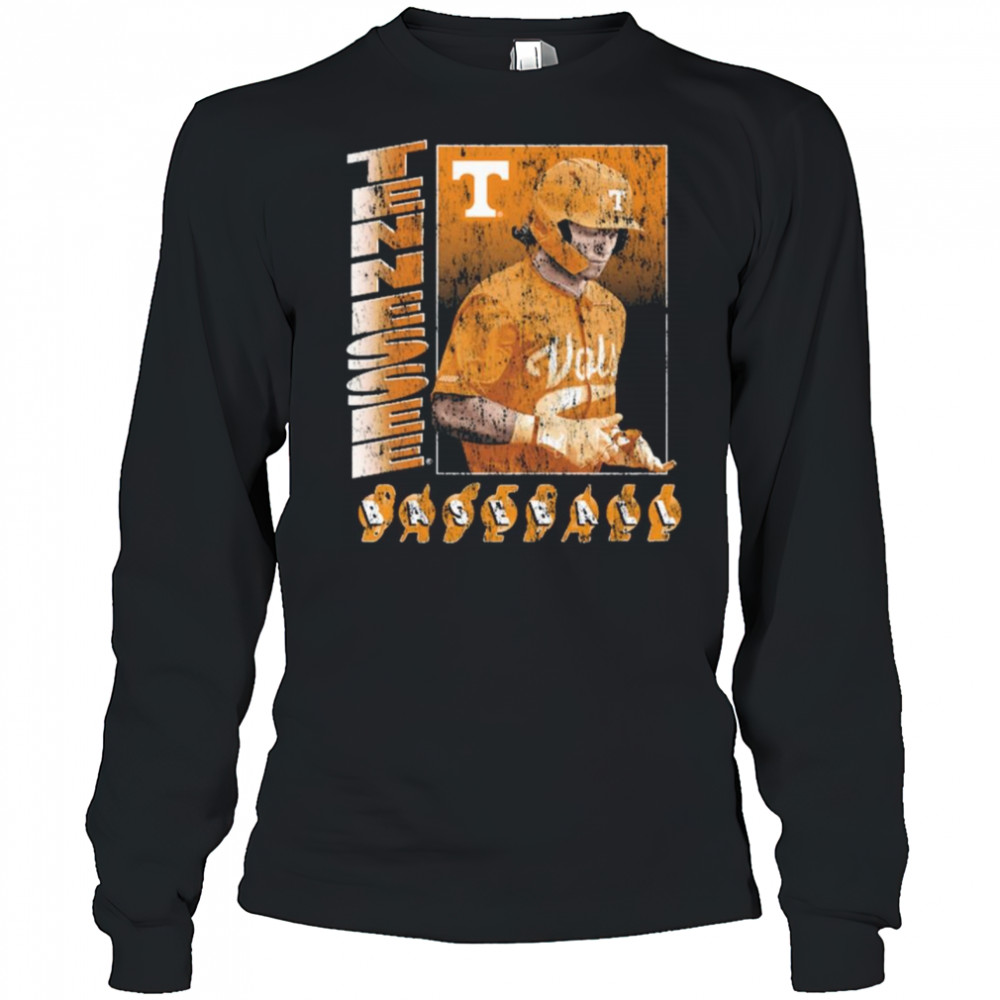 Reese Chapman Box Tennessee Vols Baseball NCAA Division I 2025 Vintage t-shirt Long Sleeved