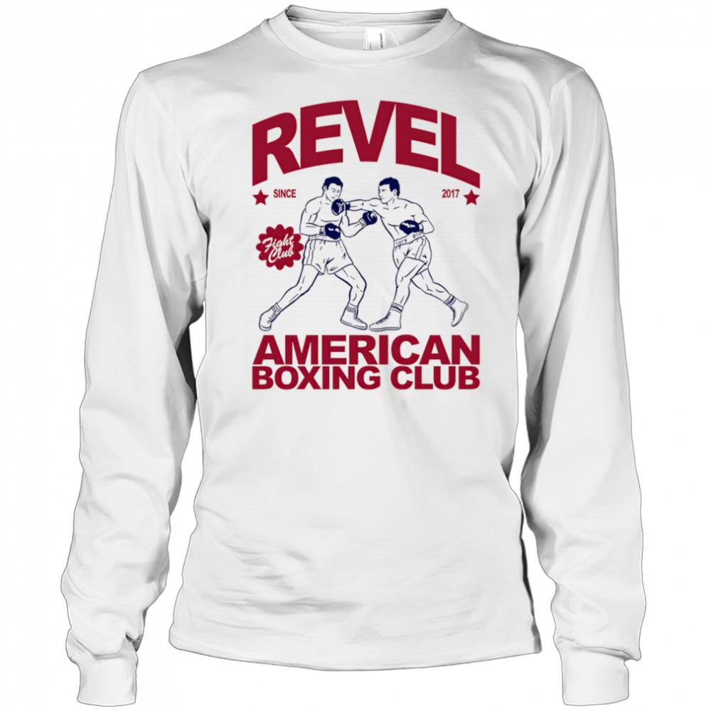 Revel American boxing club oversized shirt Long Sleeved