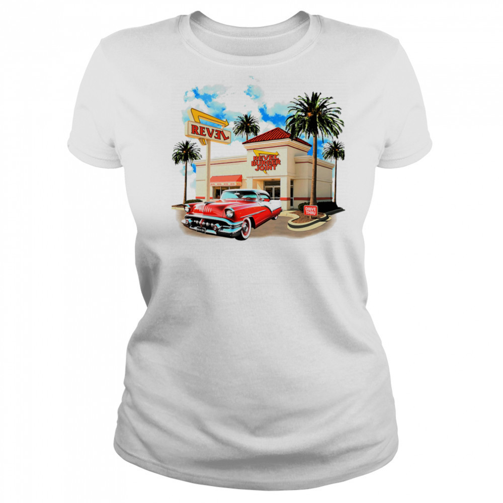 Revel burger joint oversized shirt Women's T-shirt