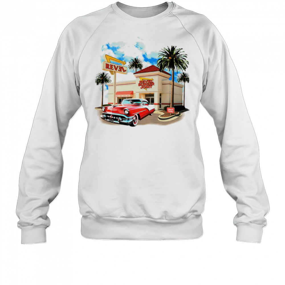 Revel burger joint oversized shirt Sweatshirt