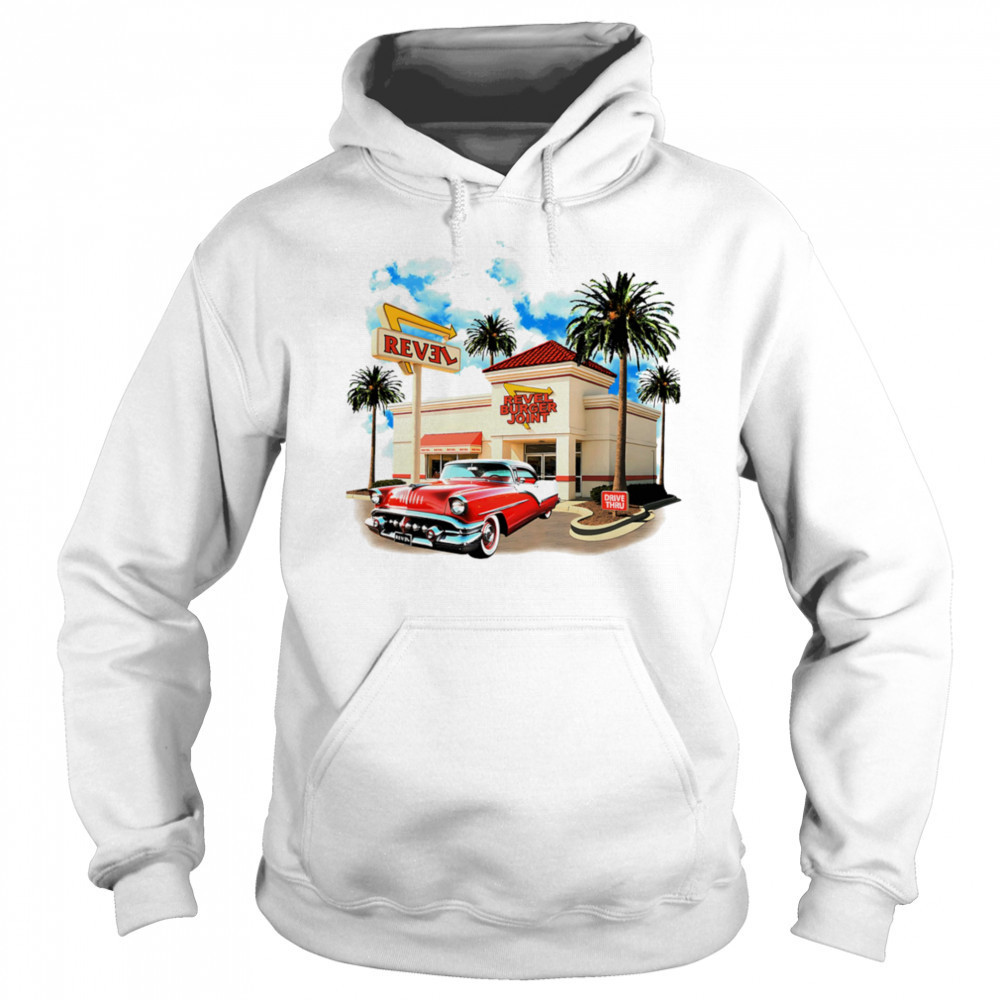 Revel burger joint oversized shirt Sweatshirt