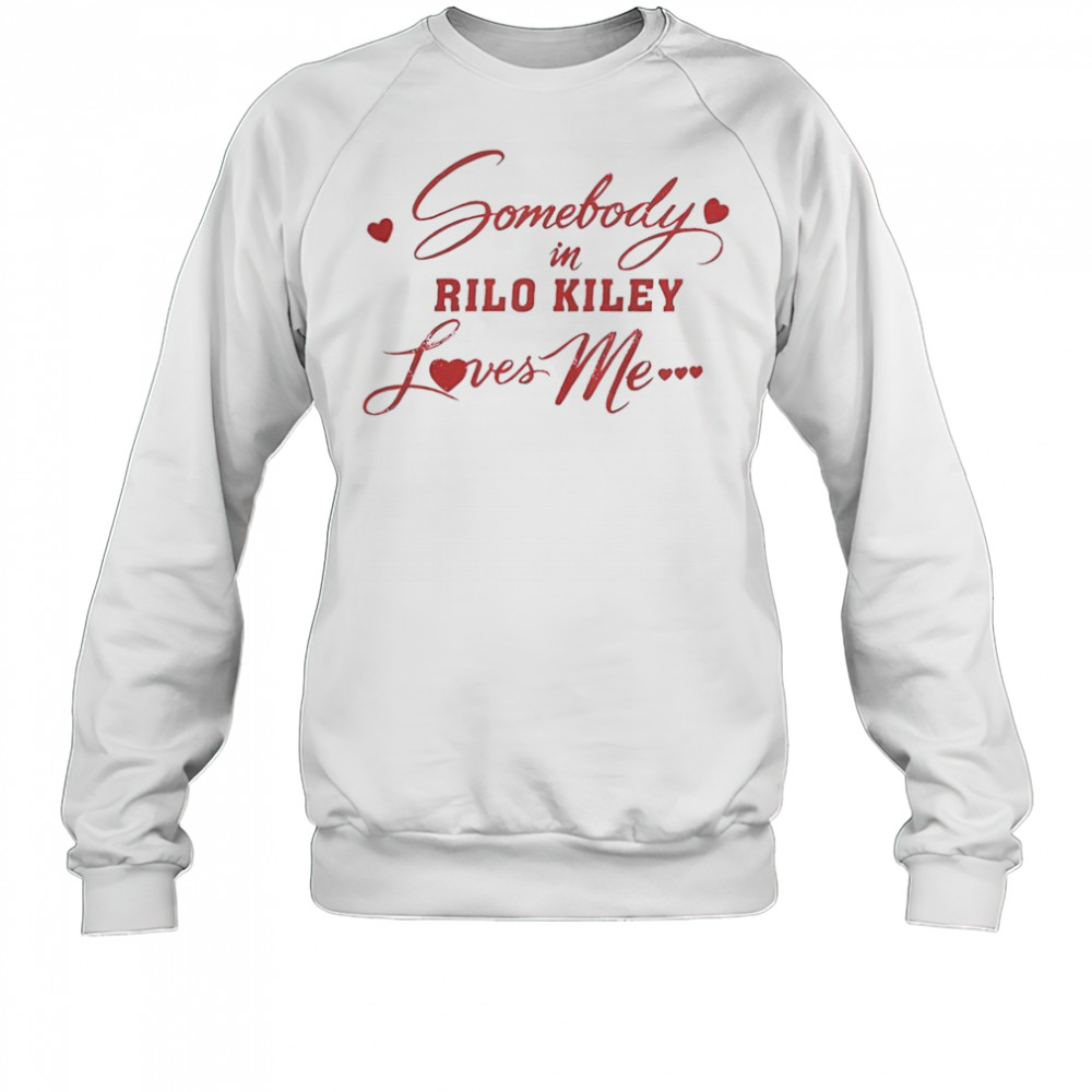 Rilo Kiley Somebody Loves Me Heart T-Shirt Sweatshirt