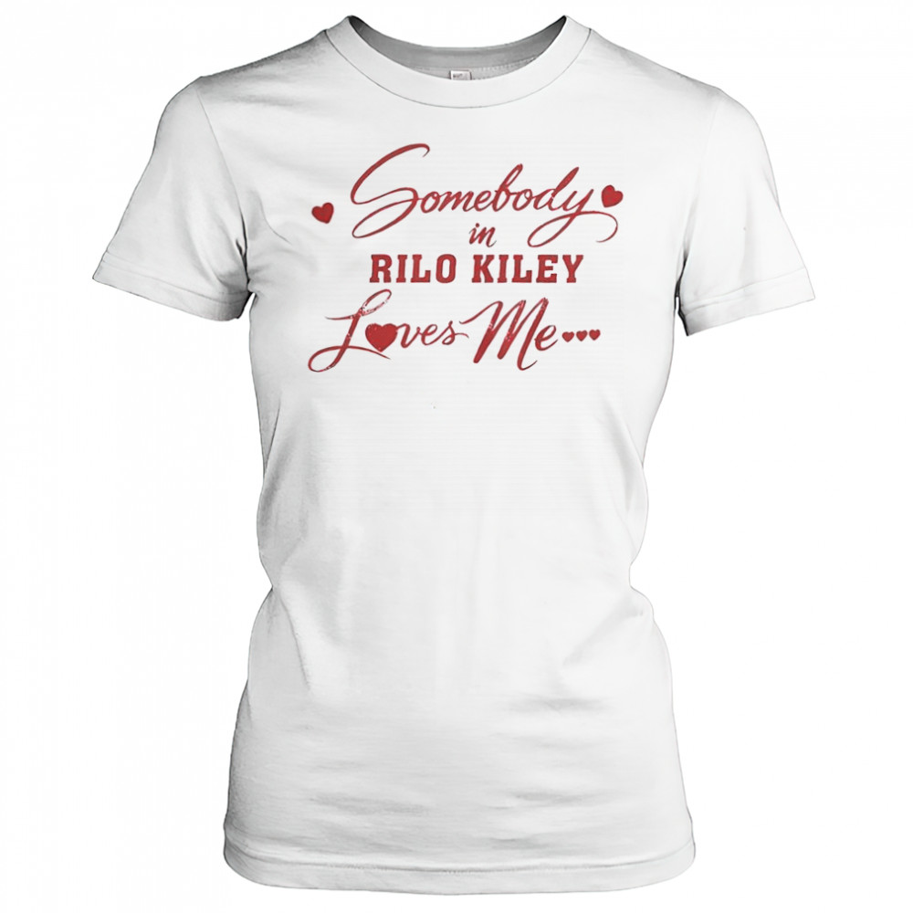 Rilo Kiley Somebody Loves Me Heart T-Shirt Women's T-shirt