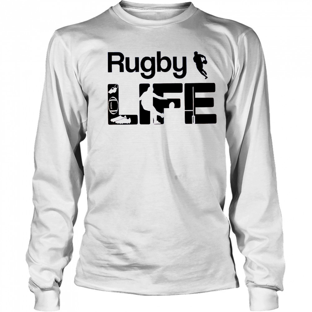 Rugby Life T-Shirt Long Sleeved