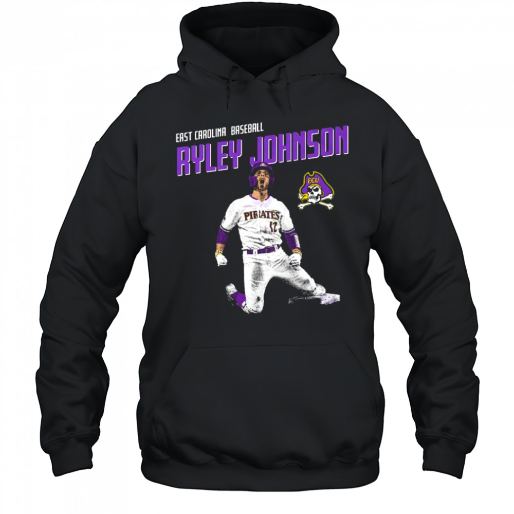 Ryley Johnson East Carolina Pirates baseball NCAA Division I 2025 Graphic t-shirt Hoodie