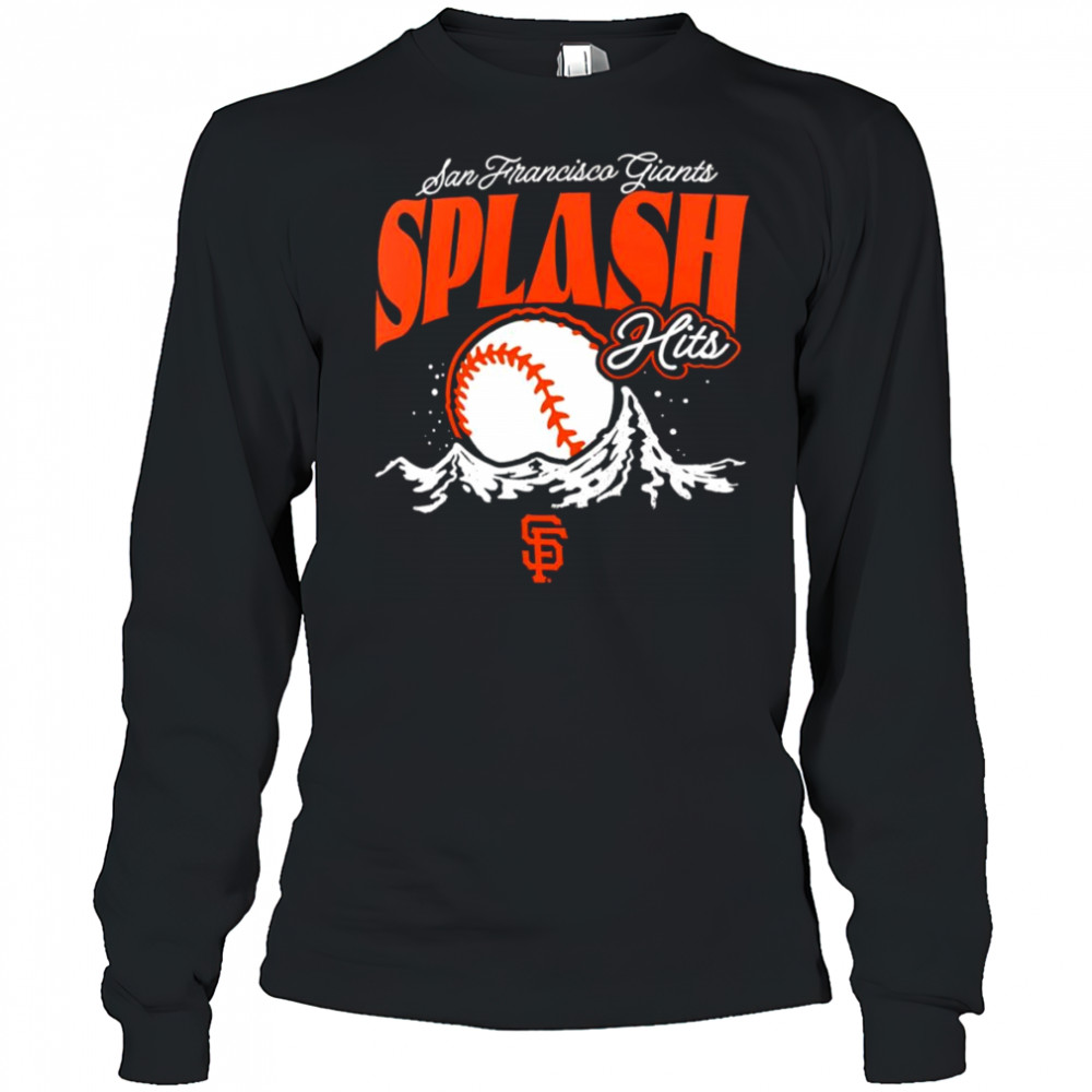 San Francisco Giants splash hits shirt Long Sleeved