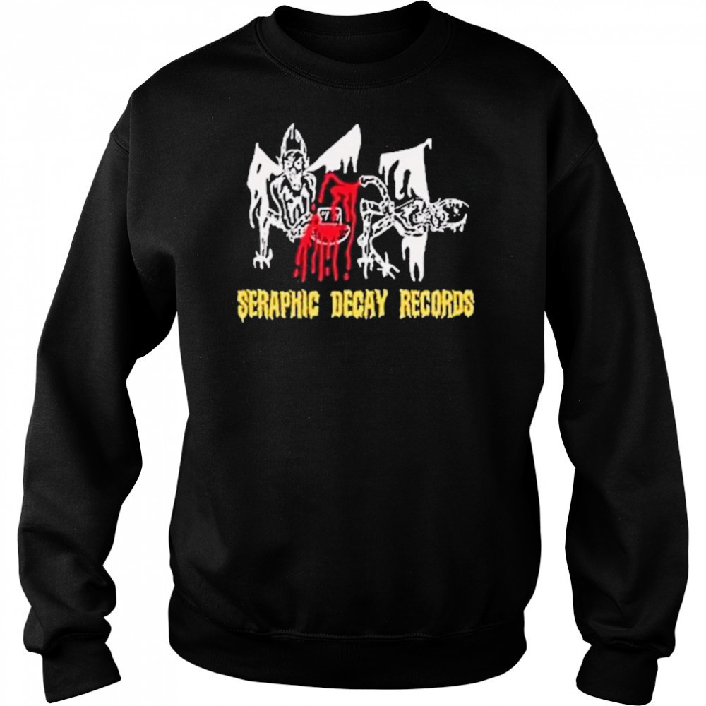 Seraphic Decay Records T-shirt Hoodie