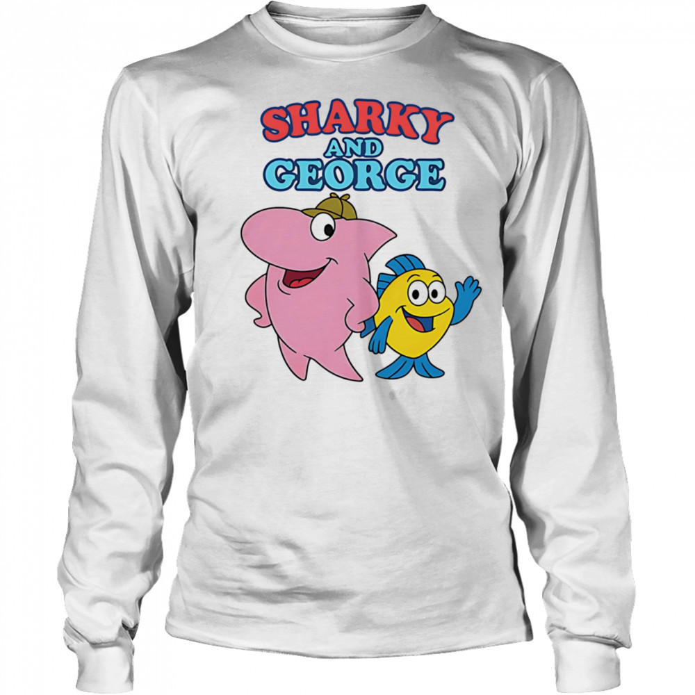 Sharky and George shirt Long Sleeved