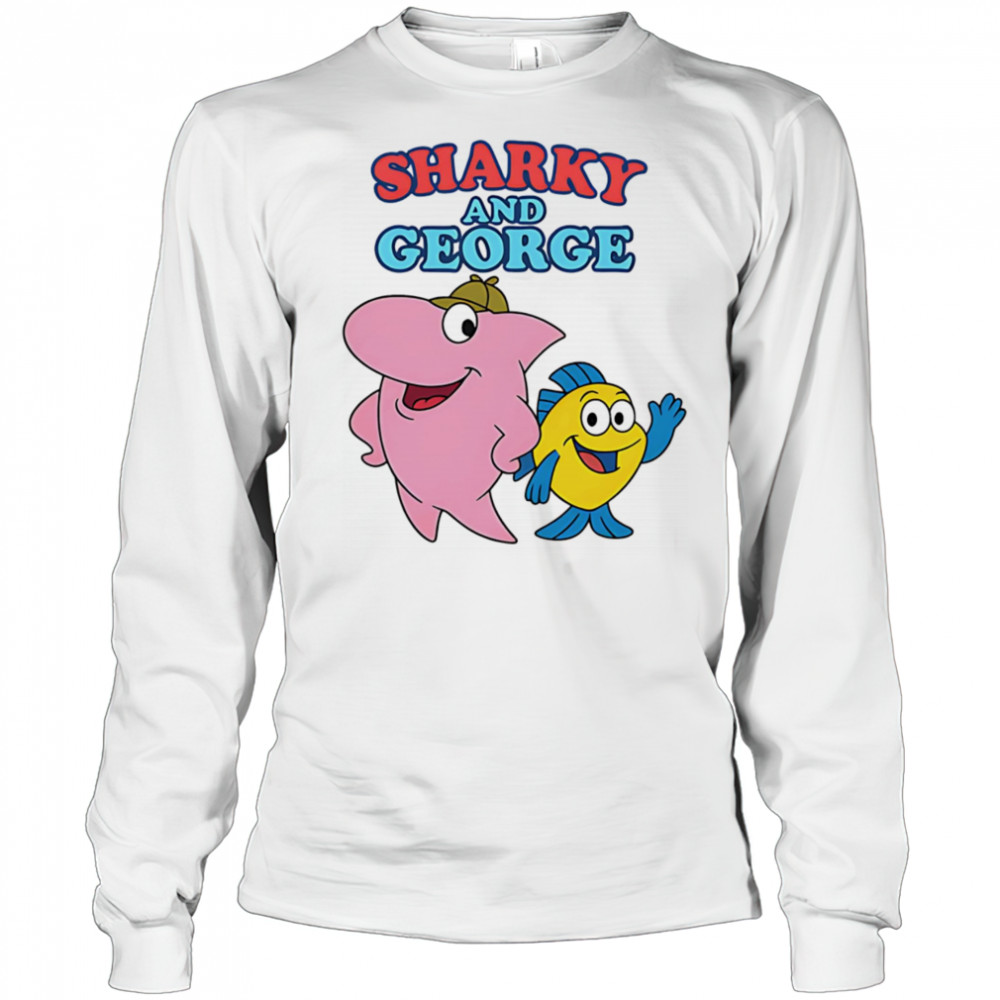 Sharky and George shirt Long Sleeved