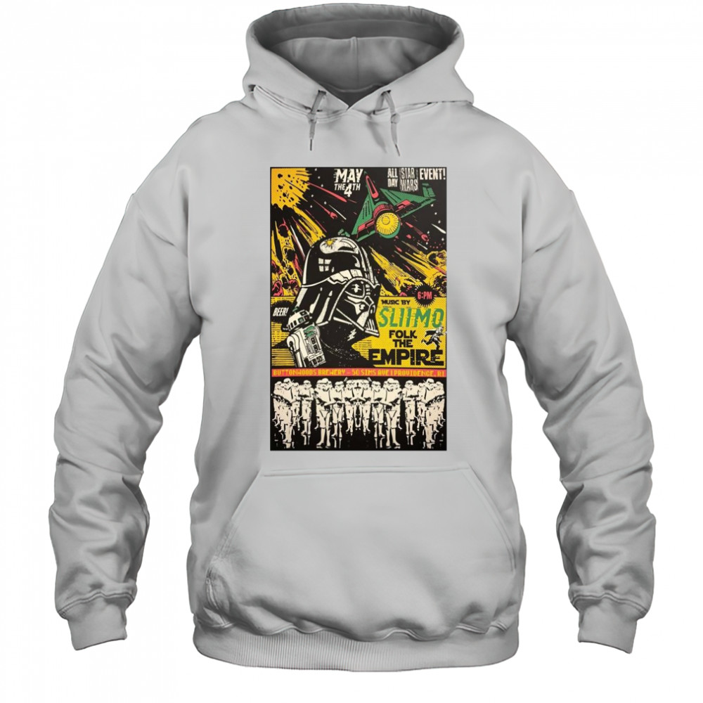 Slimo and Folk The Empire Buttonwoods Brewery On May 4 2025 Shirt Hoodie