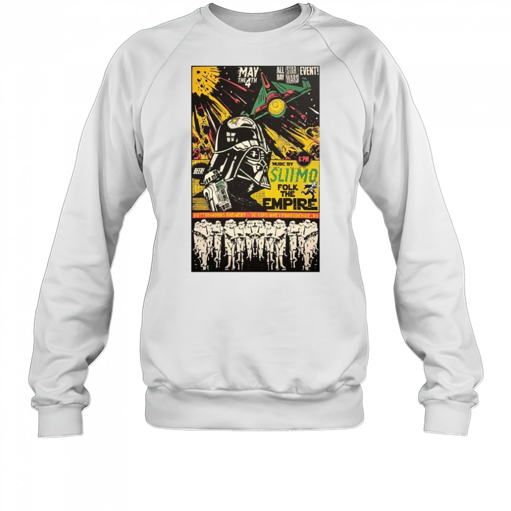 Slimo and Folk The Empire Buttonwoods Brewery On May 4 2025 Shirt Sweatshirt