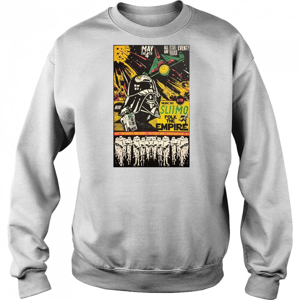 Slimo and Folk The Empire Buttonwoods Brewery On May 4 2025 Shirt Hoodie