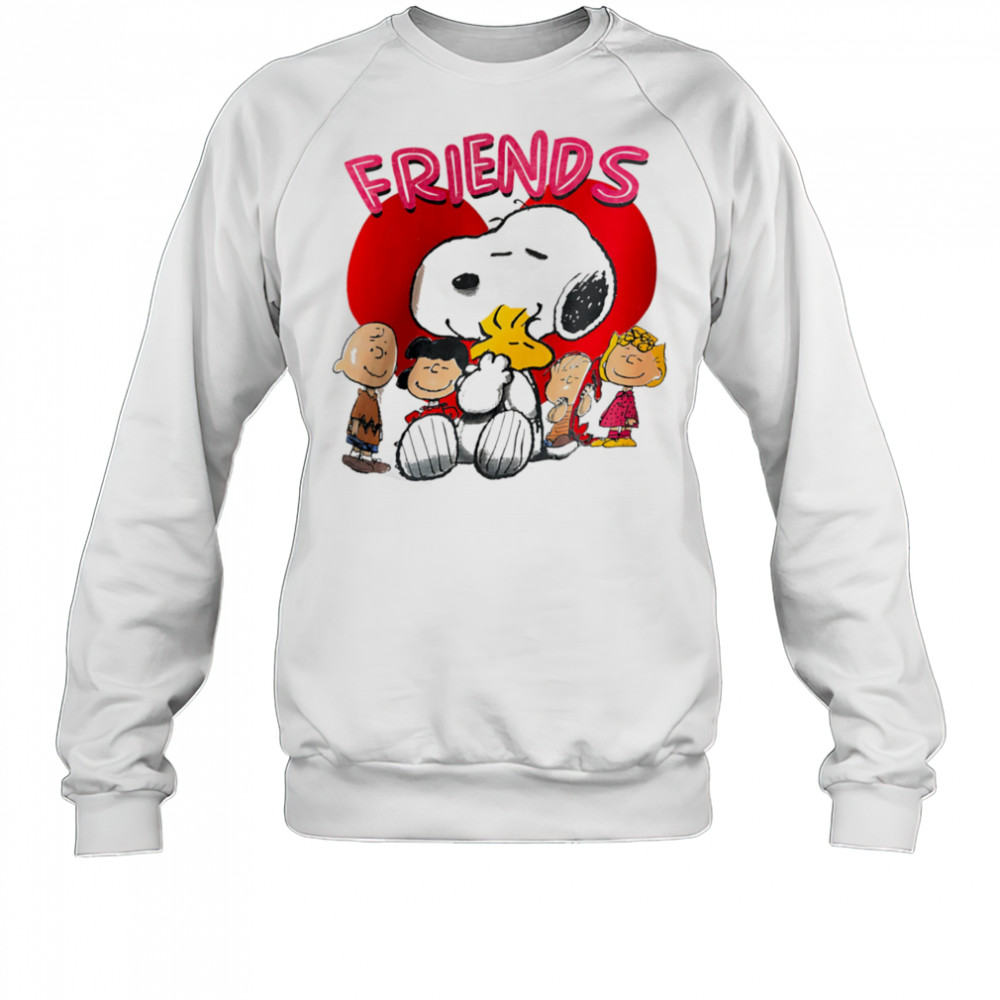 Snoopy friends printed shirt Sweatshirt