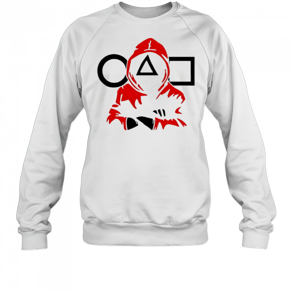 Squid Game round square triangle shirt Sweatshirt