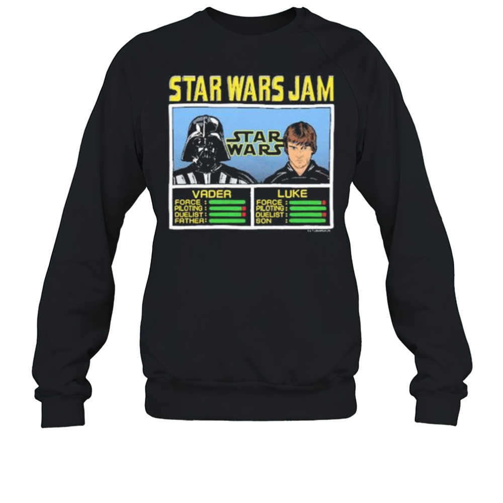 Star Wars Jam Vader And Luke Graphic t-shirt Sweatshirt