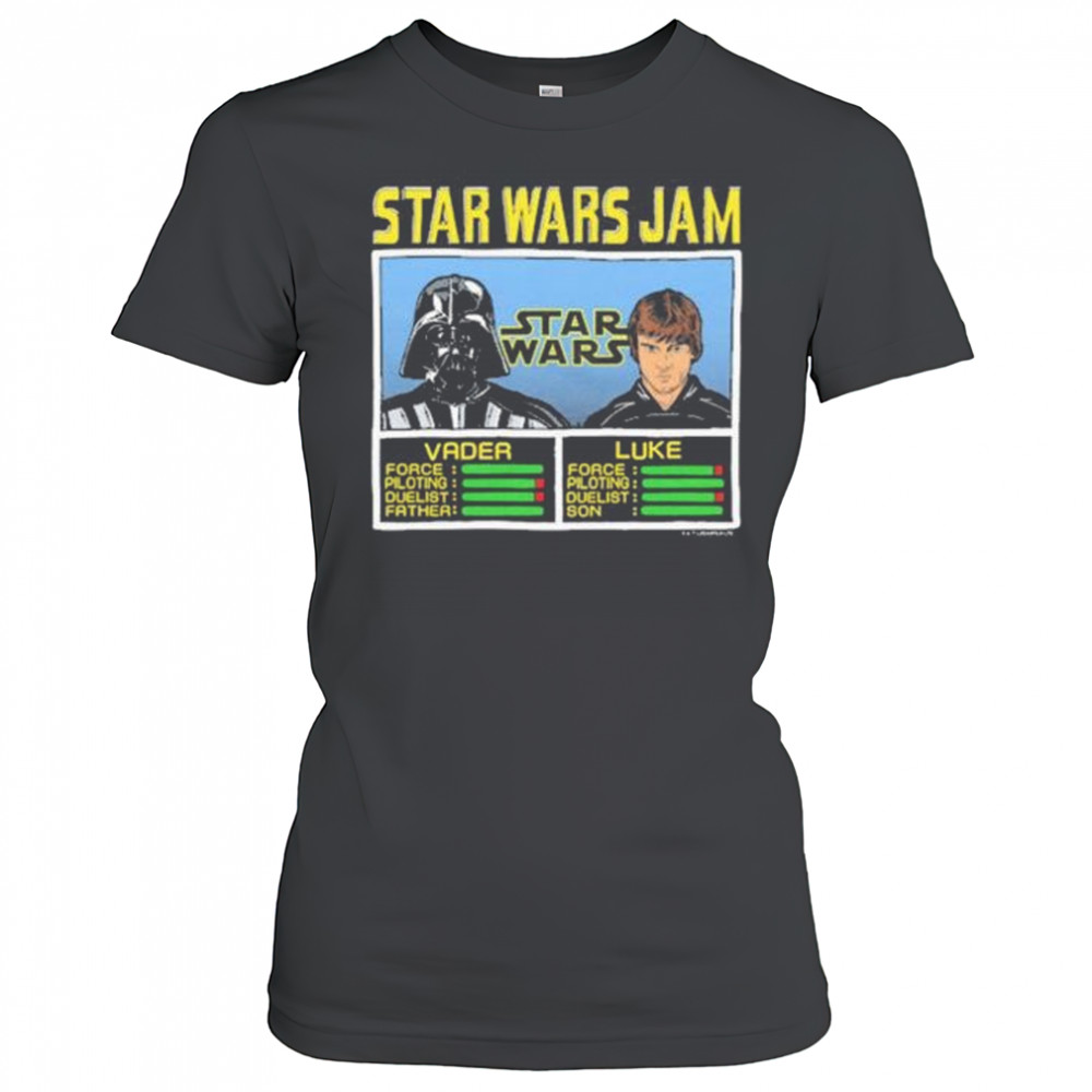 Star Wars Jam Vader And Luke Graphic t-shirt Women's T-shirt