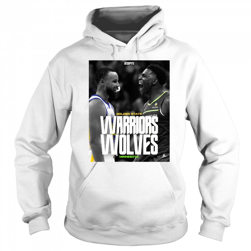 Stephen Curry Golden State Warriors Vs Ant Man Anthony Edwards Minnesota Timberwolves t-shirt Sweatshirt