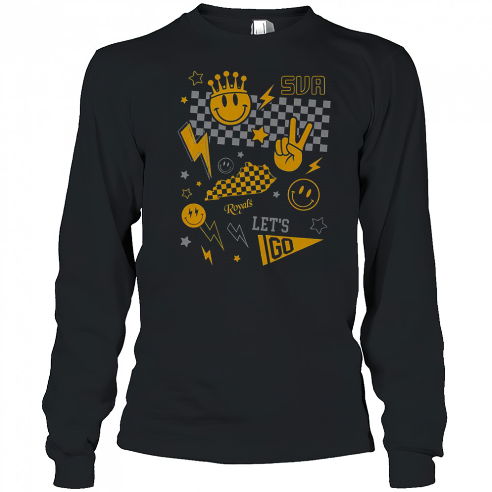 Summit View Academy Smiley Face Collage T-Shirt Long Sleeved