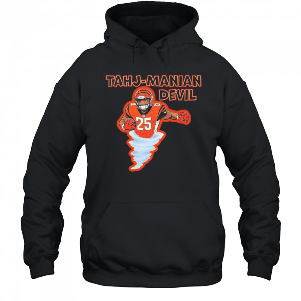 Tahj-Manian Devil graphic shirt Hoodie