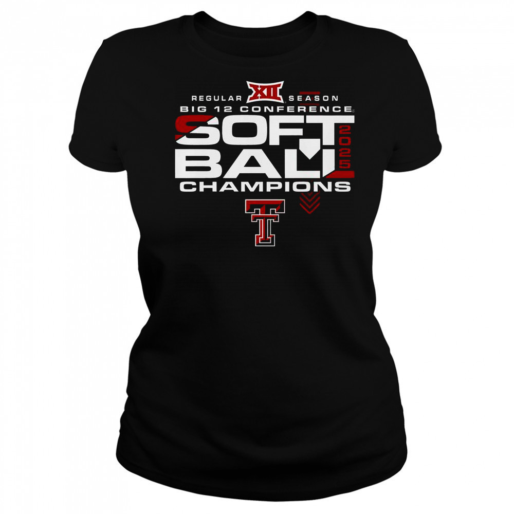 Texas Tech Red Raiders 2025 Big 12 Softball Regular Season Champions T-Shirt Women's T-shirt