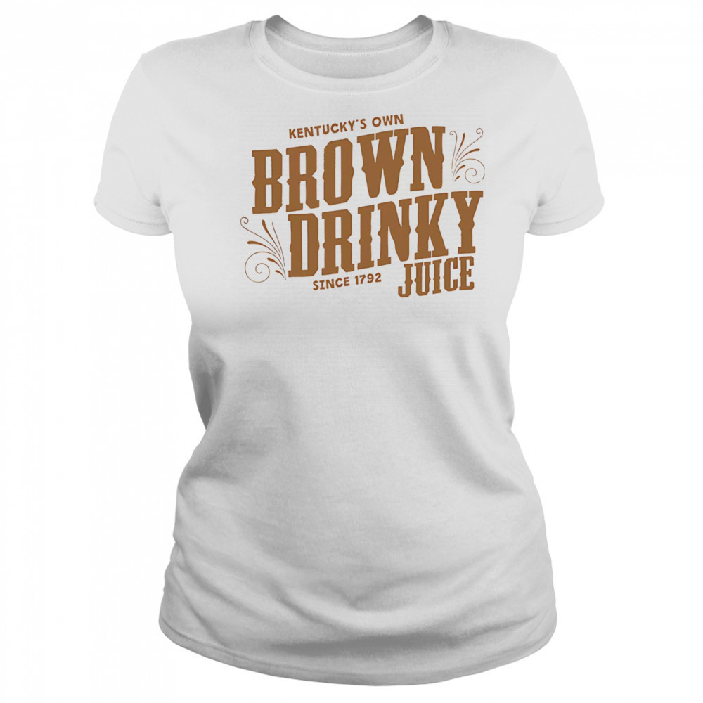 The Brown Drinky Juice Kentucky shirt Women's T-shirt