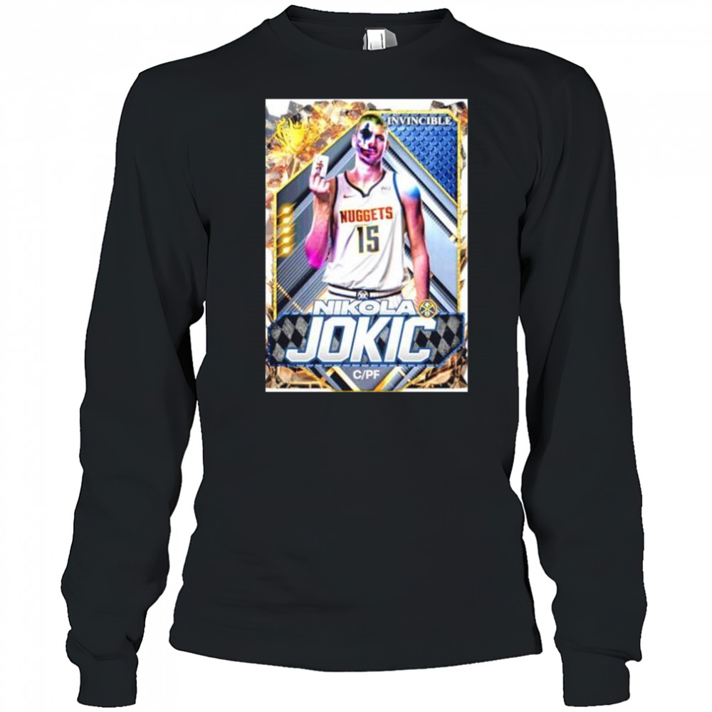 The Joker Nikola Jokic Denver Nuggets invincible shirt Long Sleeved