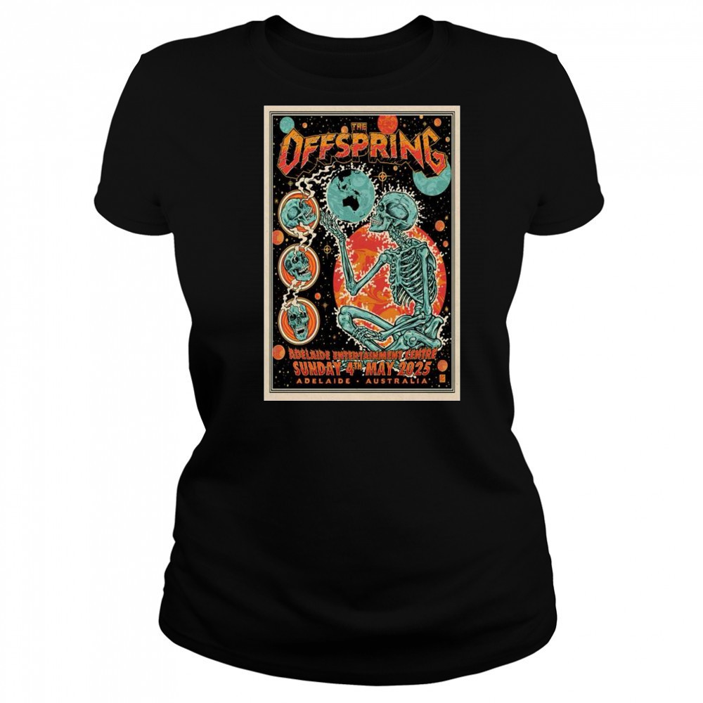 The Offspring Adelaide Entertainment Centre in Adelaide, Australia May 4 2025 Tour t-shirt Women's T-shirt