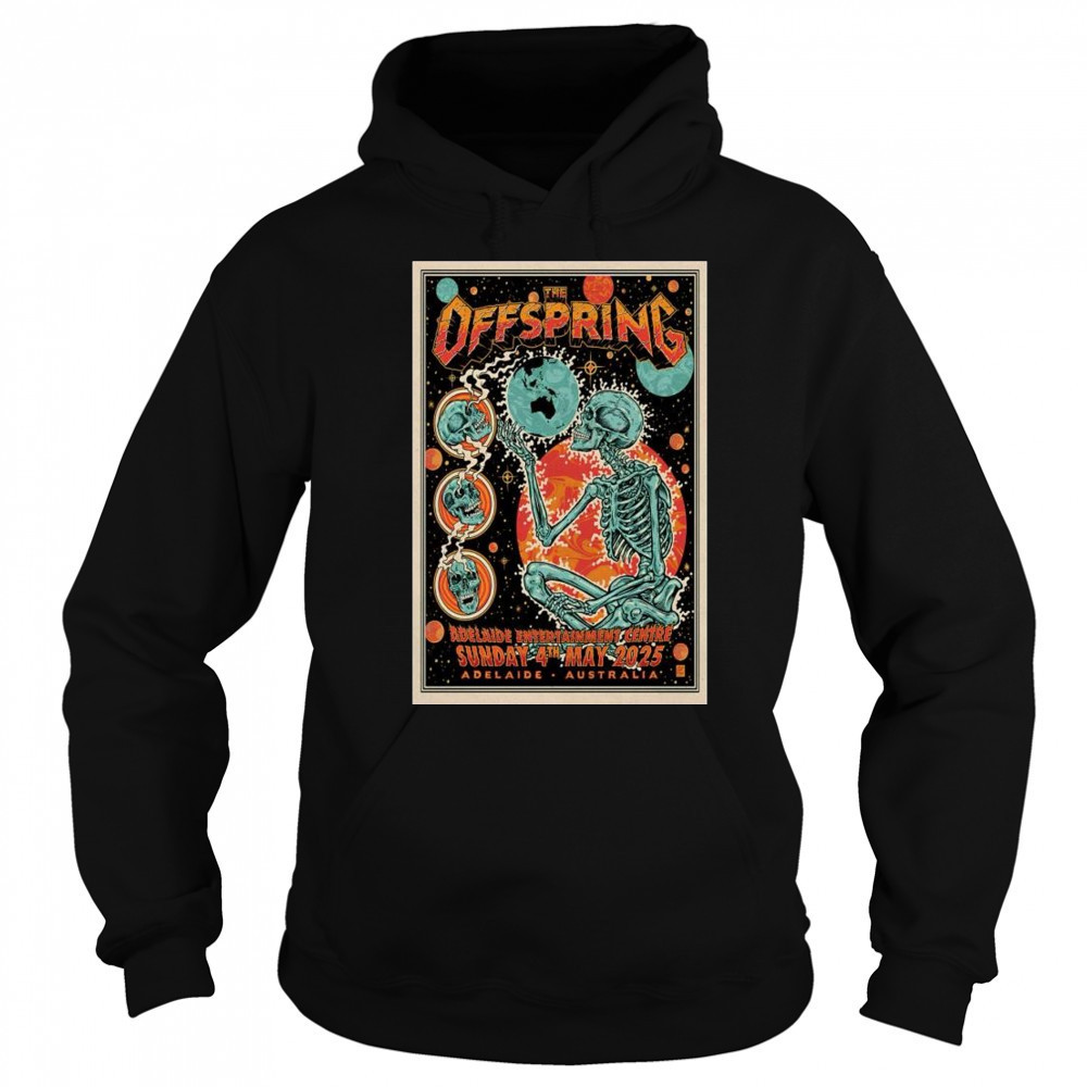 The Offspring Adelaide Entertainment Centre in Adelaide, Australia May 4 2025 Tour t-shirt Sweatshirt