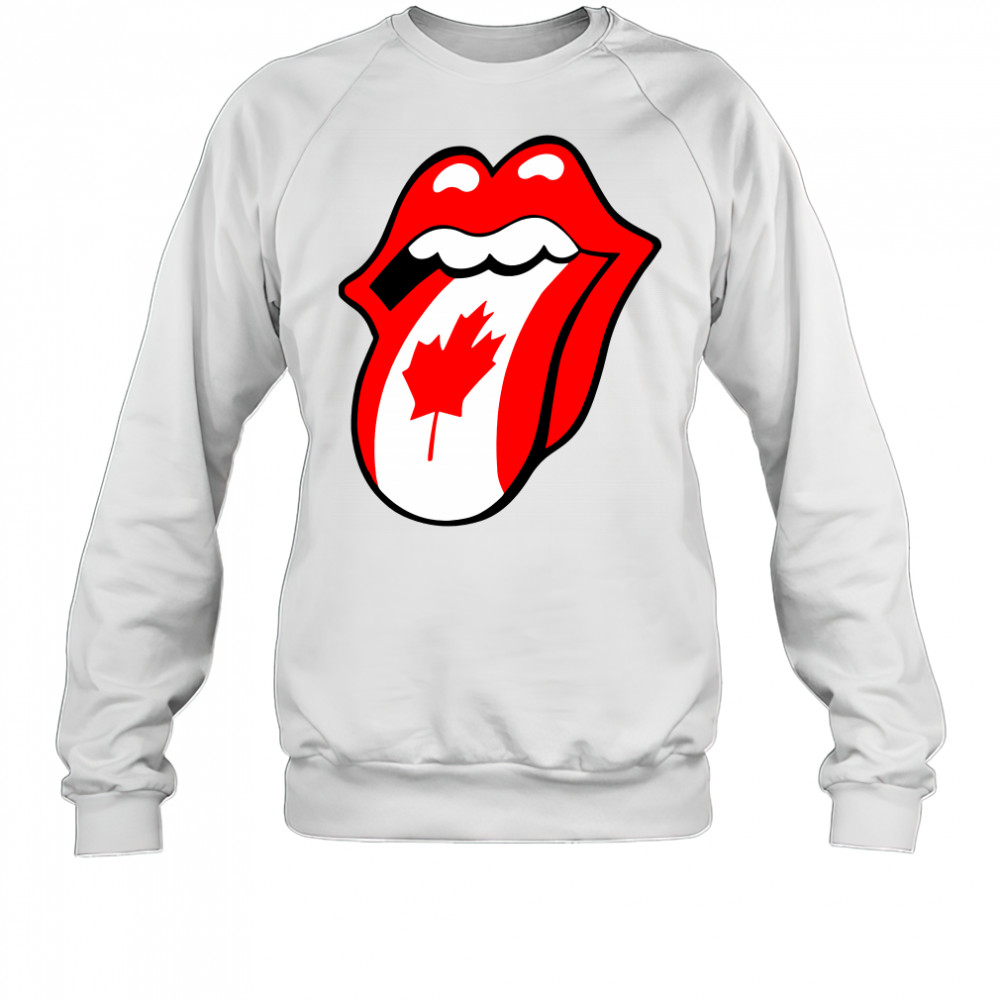 The Rolling Stones Canadian Flag Sweatshirt
