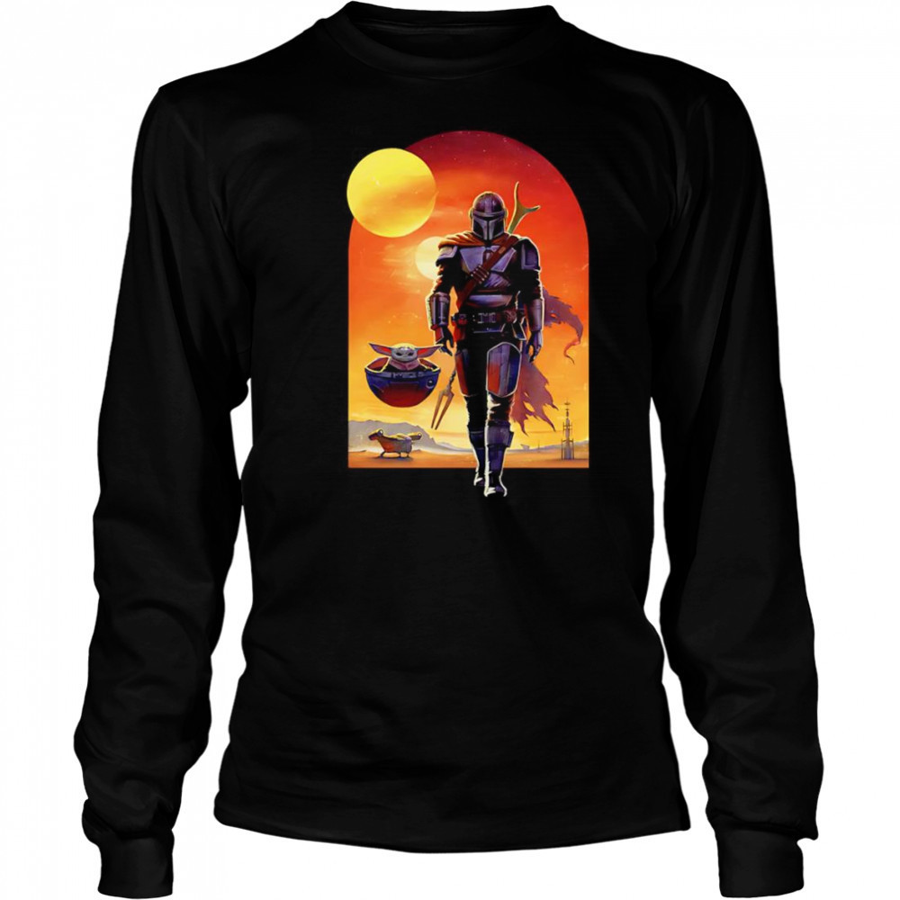 This is the Way sunset shirt Long Sleeved