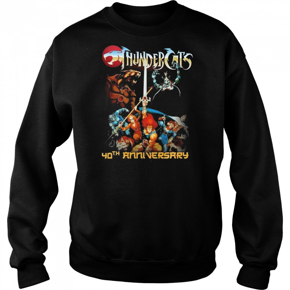 Thundercats 40th Anniversary Shirt Hoodie