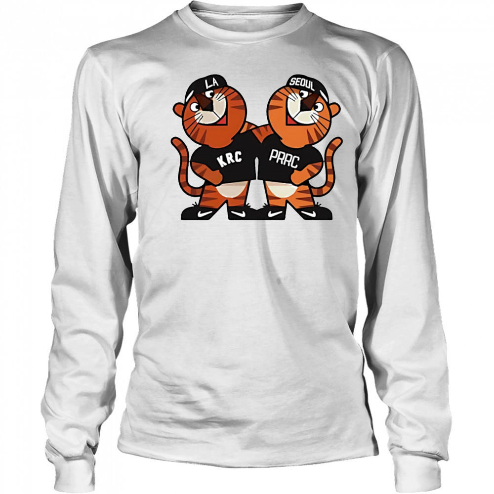 Tigers KRC PRRC cute shirt Long Sleeved