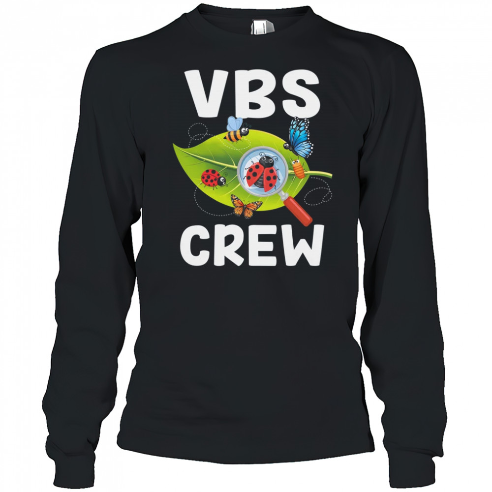 VBS Crew 2025 Magnified Smallest Insects Adventure VBS Squad shirt Long Sleeved