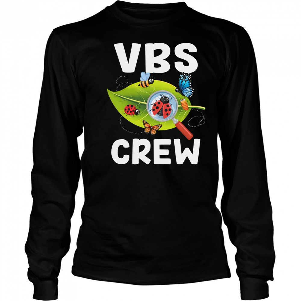 VBS Crew 2025 Magnified Smallest Insects Adventure VBS Squad shirt Long Sleeved