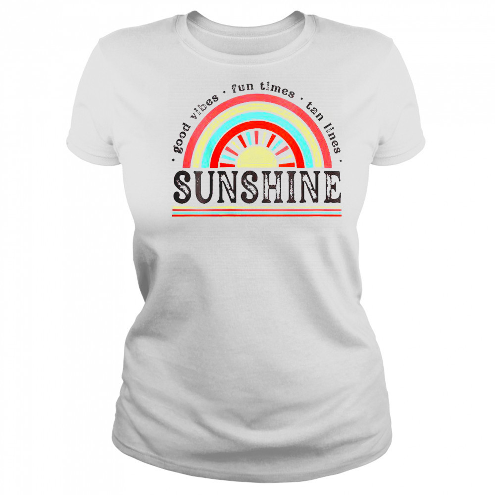 Vibe Fun Times Tan Lines Sunshine T-Shirt Women's T-shirt